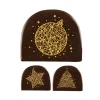 Embouts De Bûches Chocolat Noir Or Assortis (X42)>Cerf Dellier