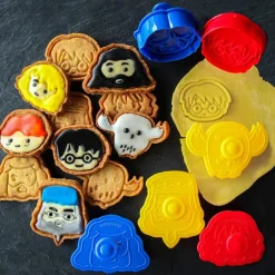 Cerf Dellier Emporte-Pièces Et Découpoirs*Emporte-Pièces Biscuits Assortis Harry Potter