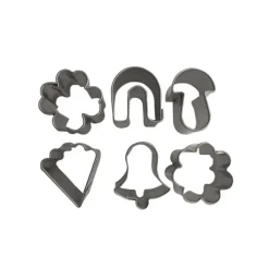 Cerf Dellier Emporte-Pièces Et Découpoirs*Emporte-Pièces Mini Formes 1,8 Cm Patisdecor (X 6)