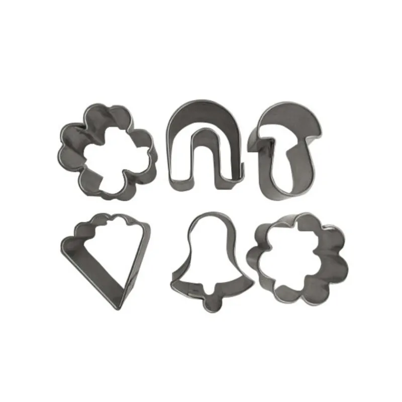 Cerf Dellier Emporte-Pièces Et Découpoirs*Emporte-Pièces Mini Formes 1,8 Cm Patisdecor (X 6)