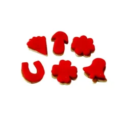 Cerf Dellier Emporte-Pièces Et Découpoirs*Emporte-Pièces Mini Formes 1,8 Cm Patisdecor (X 6)