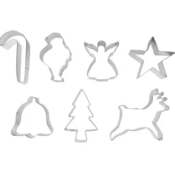 Cerf Dellier Emporte-Pièces Et Découpoirs*Emporte-Pièces Noël Assortis (X 7)