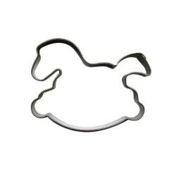 Cerf Dellier Emporte-Pièces Et Découpoirs*Emporte-Piece Cheval A Bascule 4,8 Cm
