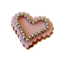 Cerf Dellier Emporte-Pièces Et Découpoirs*Emporte-Piece Coeur Cannele 4,7 Cm
