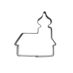 Cerf Dellier Emporte-Pièces Et Découpoirs*Emporte-Piece Eglise 5,3 Cm
