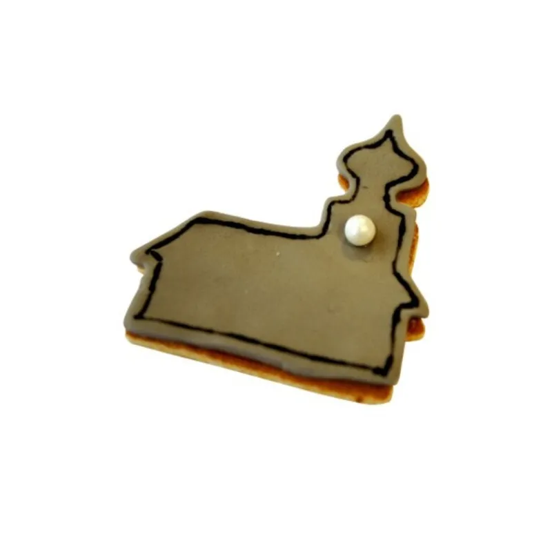 Cerf Dellier Emporte-Pièces Et Découpoirs*Emporte-Piece Eglise 5,3 Cm