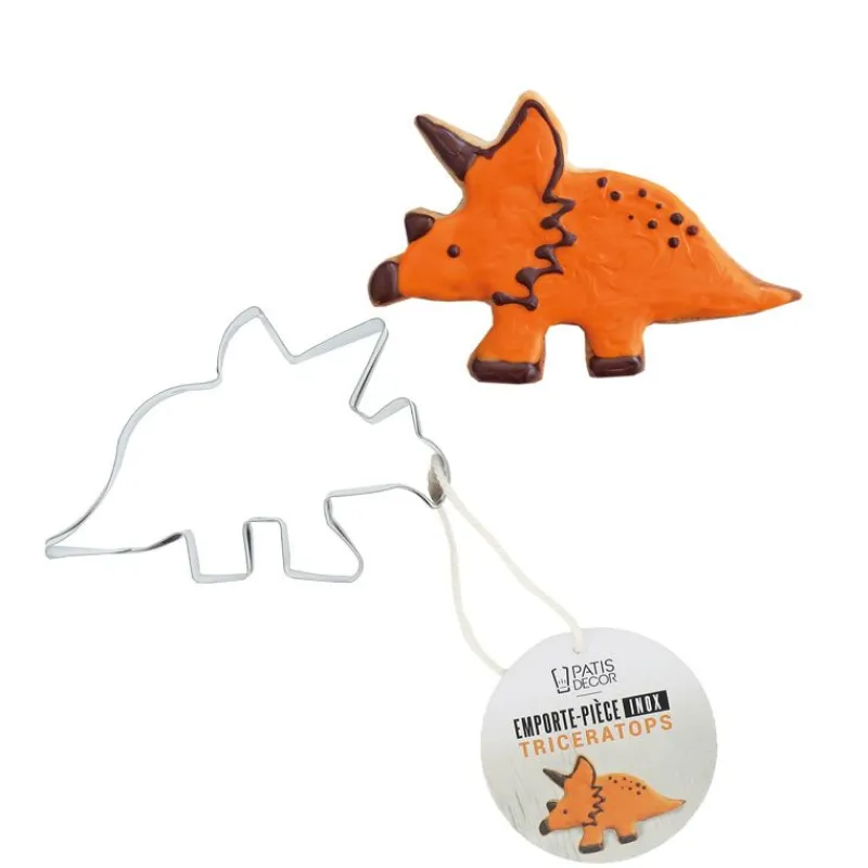 Cerf Dellier Emporte-Pièces Et Découpoirs*Emporte-Piece Triceratops 9 Cm
