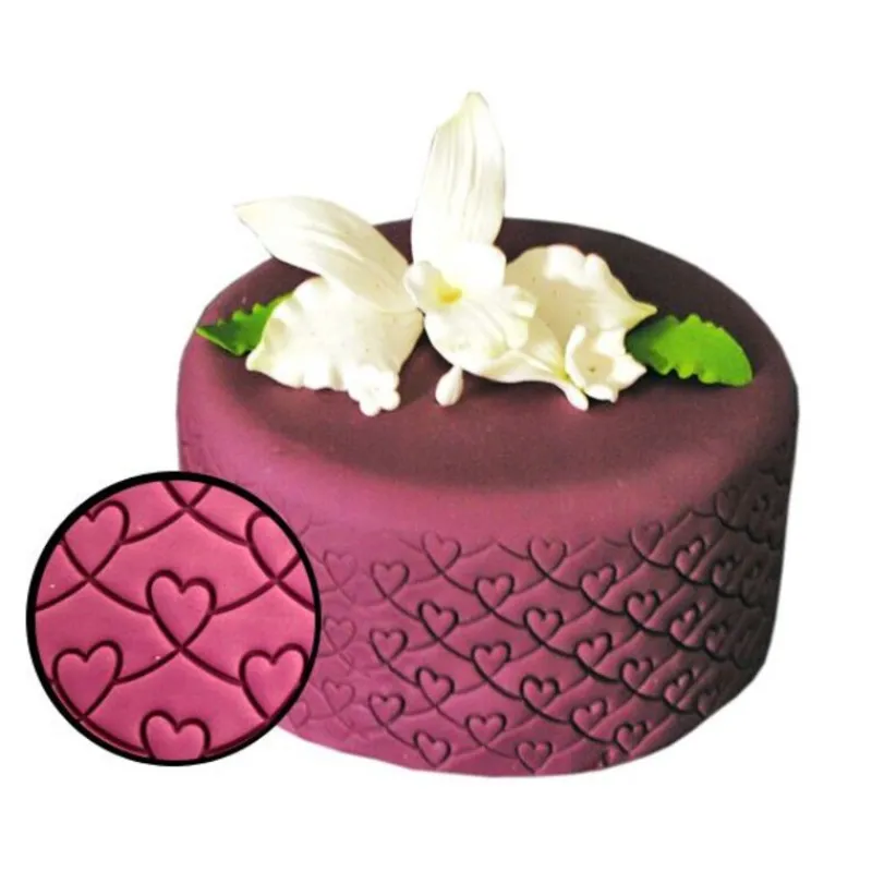 Empreinte Effet Matelasse Coeurs Patisdecor>Cerf Dellier Hot