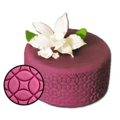 Empreinte Effet Matelasse Cercles Patisdecor><noscript><img width=