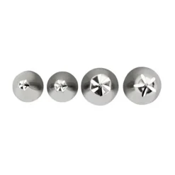 Cerf Dellier Douilles*Ensemble De 4 Douilles A Fleurs Wilton