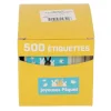 Etiquette Adhesive Joyeuses Pâques Bleues (X500)>Cerf Dellier New