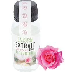 Cerf Dellier Extraits*Extrait De Rose Biologique 50 Ml
