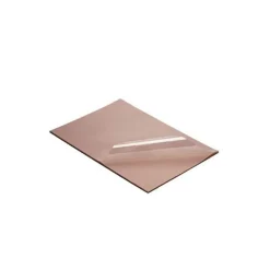 Cerf Dellier Rhodoïd*Feuille Polyethylene Chocolat 20 X 30 Cm (X5)