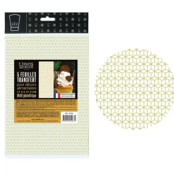 Feuilles Transfert Geometrie Patisdecor (X5)>Cerf Dellier Hot