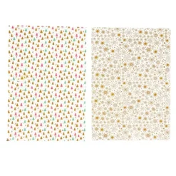 Feuilles Transfert Noël Assorties Patisdecor (X4)>Cerf Dellier Sale