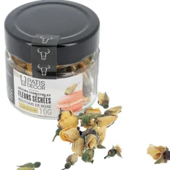 Fleurs Sechees De Roses Jaunes Patisdecor 8 G>Cerf Dellier Hot