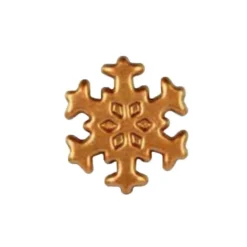 Flocon De Neige Bronze En Chocolat Blanc (X 132)>Cerf Dellier Sale