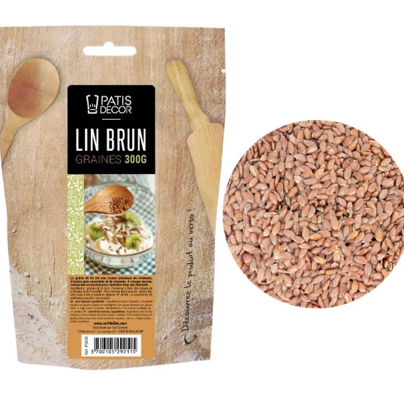 Graines De Lin Brun Patisdecor 300 G>Cerf Dellier Best
