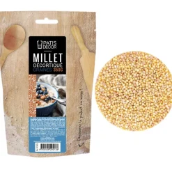 Cerf Dellier Epicerie Fine*Graines De Millet Decortiquees Patisdecor 350 G