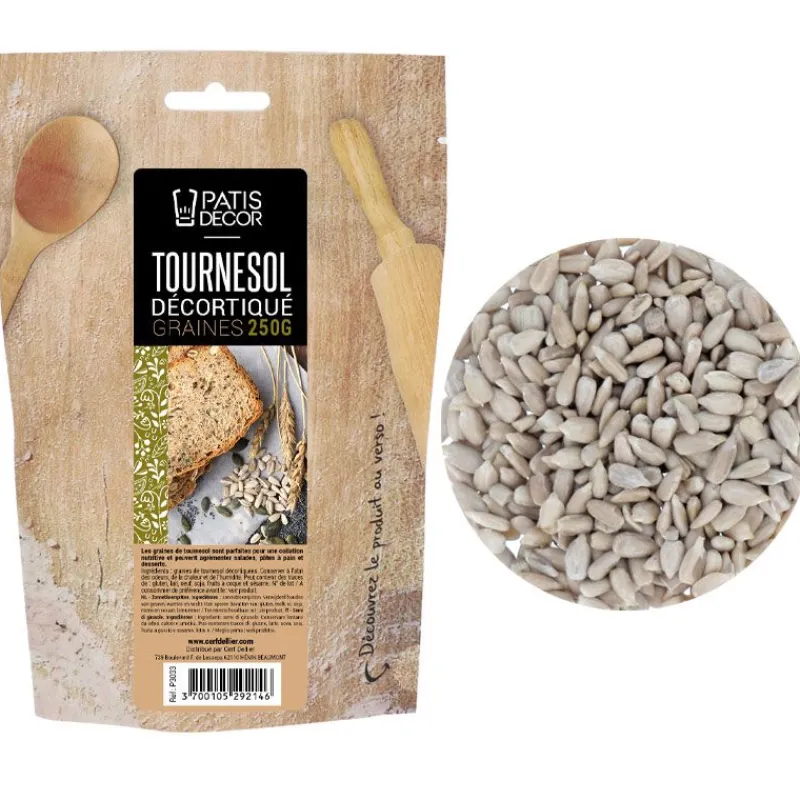 Cerf Dellier Epicerie Fine*Graines De Tournesol Patisdecor 250 G