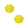 Grande Rose Jaune En Azyme Patisdecor (X6)>Cerf Dellier Online