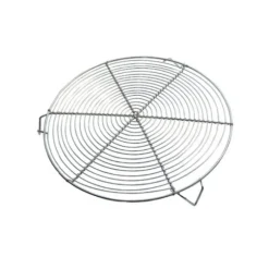 Cerf Dellier Grilles A Patisserie*Grille A Patisserie Ronde Nickelee Avec Pieds 28 Cm