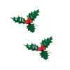 Houx Triple Vert 5 Cm (X144)>Cerf Dellier