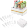 Kit 12 Push Up Cake Pops + Presentoir Wilton>Cerf Dellier Outlet