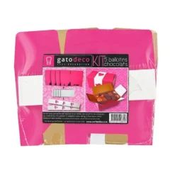 Kit Ballotin Rose / Blanc Patisdecor (X5)>Cerf Dellier Clearance
