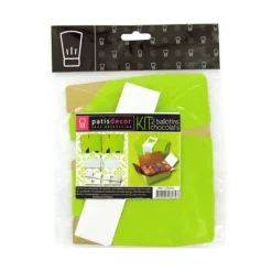 Kit Ballotin Vert / Blanc Patisdecor (X2)><noscript><img width=