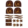 Kit Décors De Bûches En Chocolat Pour 14 Bûches>Cerf Dellier
