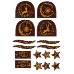 Kit Décors De Bûches En Chocolat Pour 14 Bûches>Cerf Dellier