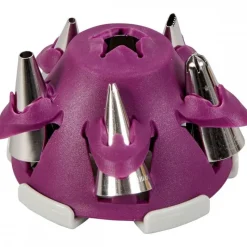 Cerf Dellier Douilles*Kit De Six Douilles A Decor Pour Gâteaux Wilton