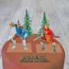 Kit Decor Gateau Chevaliers>Cerf Dellier Outlet