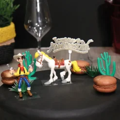 Kit Decor Gateau Lucky Luke>Cerf Dellier Sale