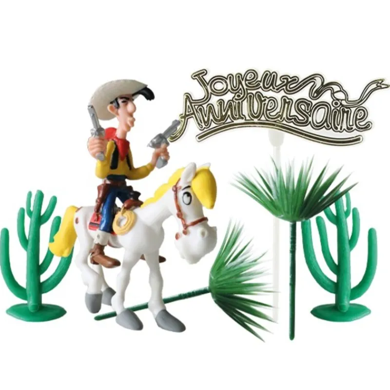 Kit Decor Gateau Lucky Luke>Cerf Dellier Sale