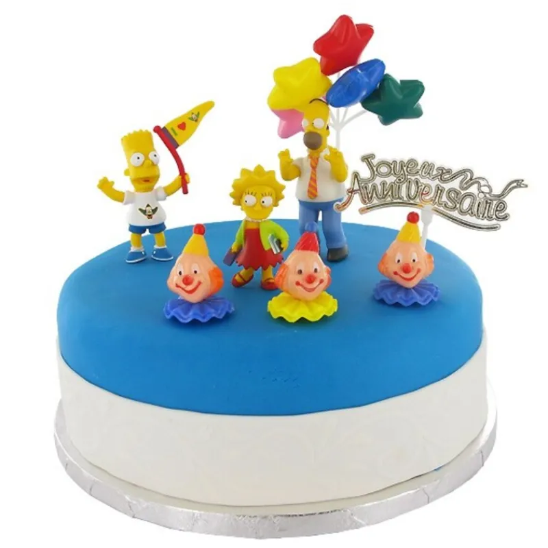 Kit Decor Gateau The Simpsons>Cerf Dellier Hot