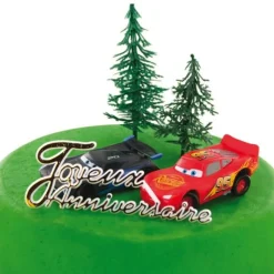 Kit Decor Gateau Voiture De Course>Cerf Dellier New