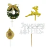 Kit Decor Noël Dore>Cerf Dellier Discount