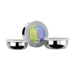Lot De 3 Boîtes Inox Couvercle Plastique Assorties>Cerf Dellier Hot
