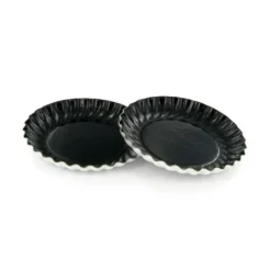 Mini Assiette Carton Ronde Noire 88 Mm (X100)>Cerf Dellier Discount