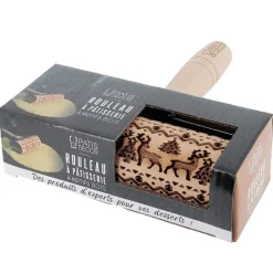 Cerf Dellier Rouleaux A Patisserie*Mini Rouleau Empreintes Cerfs