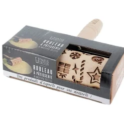 Cerf Dellier Rouleaux A Patisserie*Mini Rouleau Empreintes Noël