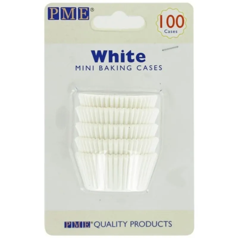 Mini-Caissettes Cupcake Blanches Pme (X100)>Cerf Dellier Online