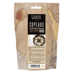 Mini-Copeaux De Chocolat Blanc Patisdecor 100 G><noscript><img width=