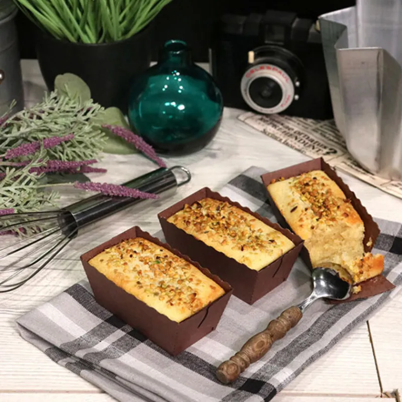 Cerf Dellier Moules À Cake*Mini-Moules À Cake Jetables Patisdecor (X4)