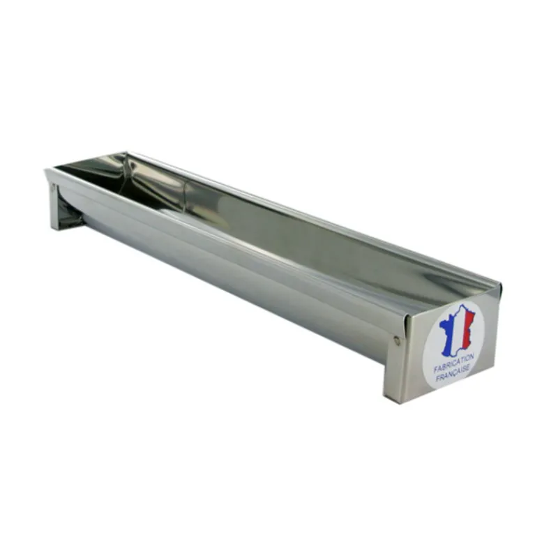 Cerf Dellier Moules À Bûche*Moule A Bûche Rond Inox 30 X 6 Cm