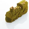 Cerf Dellier Moules À Bûche*Moule A Bûche Silicone Train Pavoni