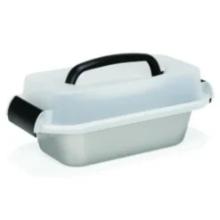 Cerf Dellier Moules À Cake*Moule A Cake Antiadhesif Avec Couvercle De Transport