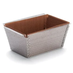 Cerf Dellier Moules À Cake*Moule A Cake Perfore Inox Fond Amovible De Buyer